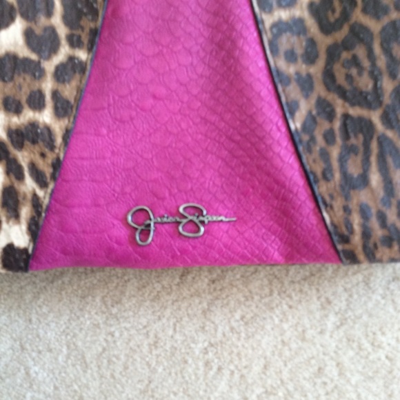 Jessica Simpson clutch crossbody bag flap over - Picture 3 of 6